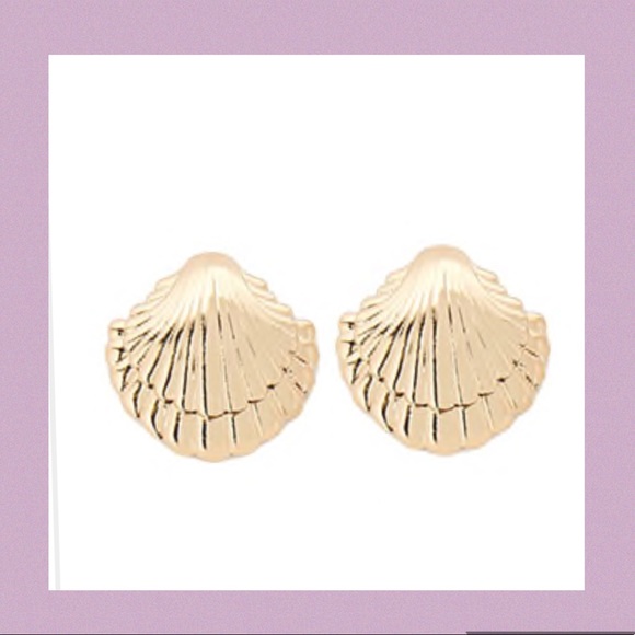 Jewelry - Seashell Stud Earrings